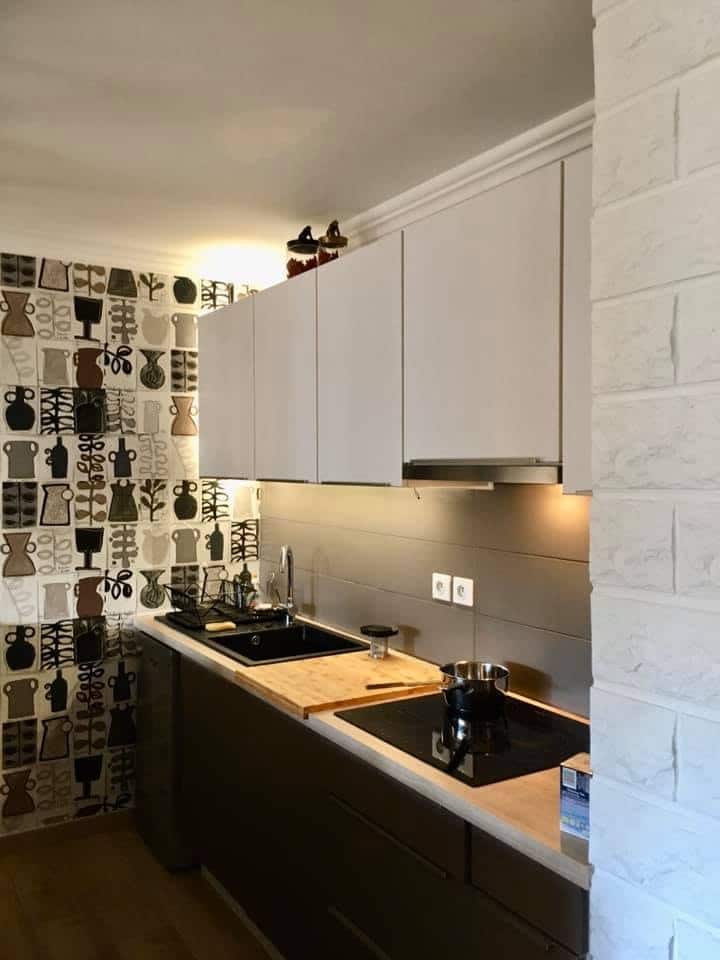 Appartement Biarritz cuisine- Atelier JP Bouvée
